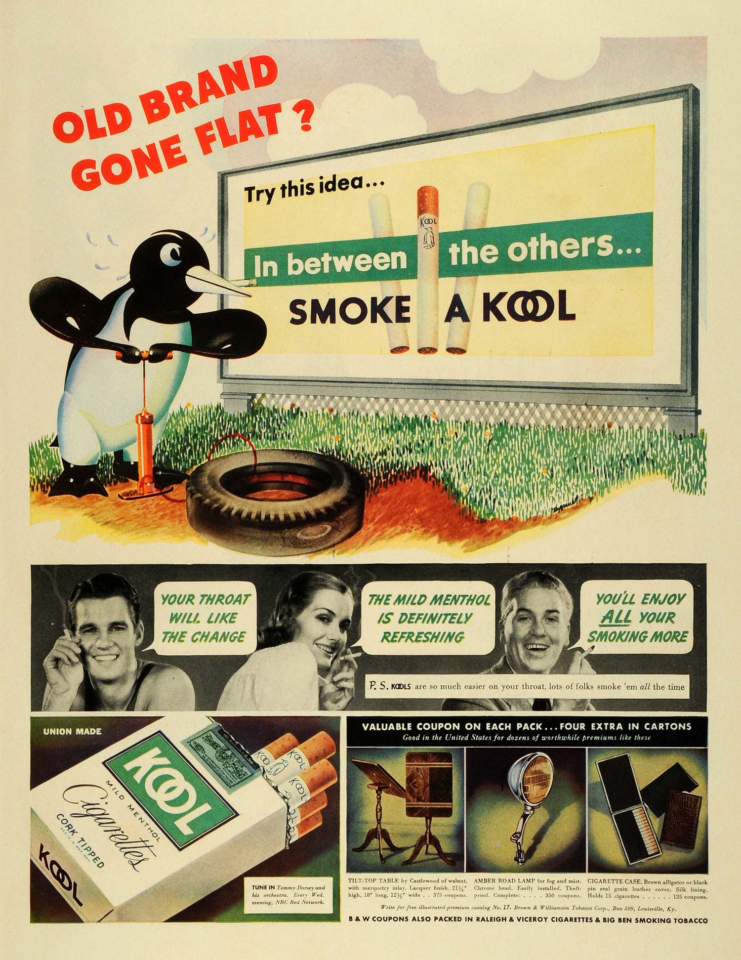 brown williamson tobacco 1939 Ad Brown & Williamson Tobacco Corp. Kool Menthol Cigarettes Willy – Period Paper Historic Art LLC brown williamson tobacco 1939 Ad Brown & Williamson Tobacco Corp. Kool Menthol Cigarettes Willy – Period Paper Historic Art LLC