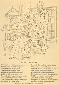 1892 Ad Procter & Gamble Co. Ivory Soap Bath Product - ORIGINAL ADVERTISING LHJ4