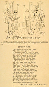 1893 Ad Procter & Gamble Co. Ivory Toilet Soap Bath Elizabeth Strong Baker LHJ4