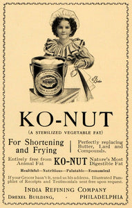 1900 Ad India Refining Ko-Nut Vegetable Fat Baking Girl Chef Artist Ernest LHJ4
