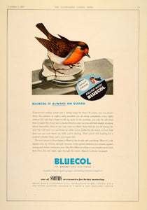 1955 Ad Bluecol Antifreeze Robin Bird Coolant Radiator - ORIGINAL LN1