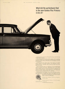 1964 Ad Vanden Plas Princess R 4-Litre British Car Auto - ORIGINAL LN1