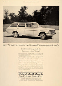 1964 Ad Vauxhall Cresta Estate Car Station Wagon GM UK - ORIGINAL LN1