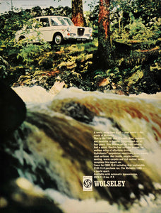 1968 Ad Wolseley 1300 White British Car Automobile UK - ORIGINAL ADVERTISING LN1
