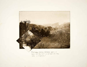 1887 Photogravure Forest Pocantico River Sleepy Hollow NY Landscape Nature LSH1