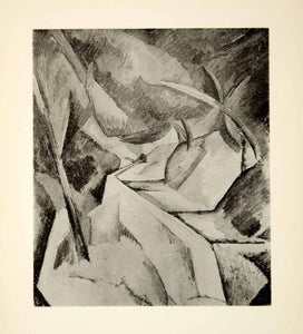 1943 Heliogravure Georges Braque Art Road to Estaque Abstract Cubism Landscape