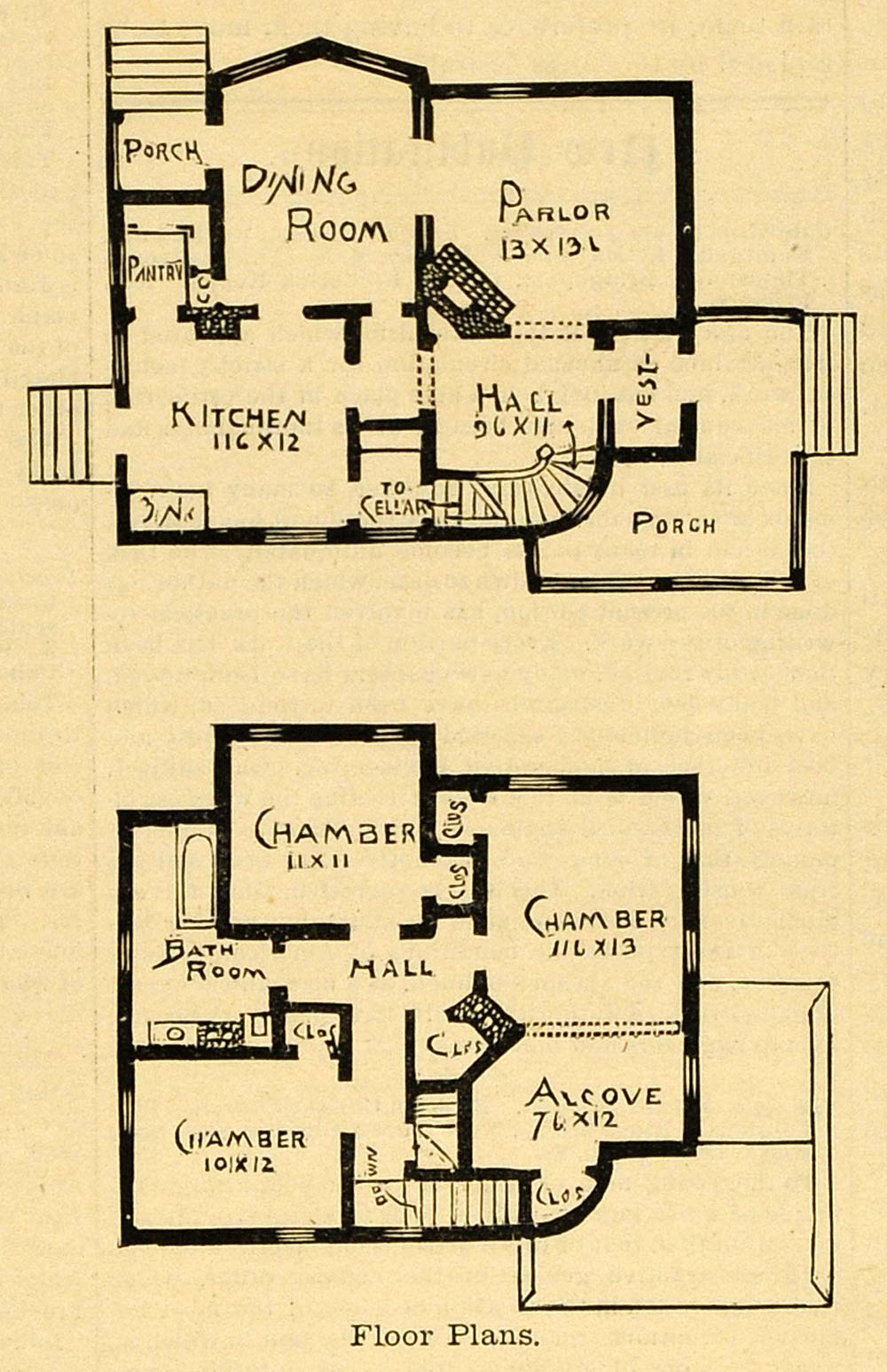 Victorian Mansion Floor Plans