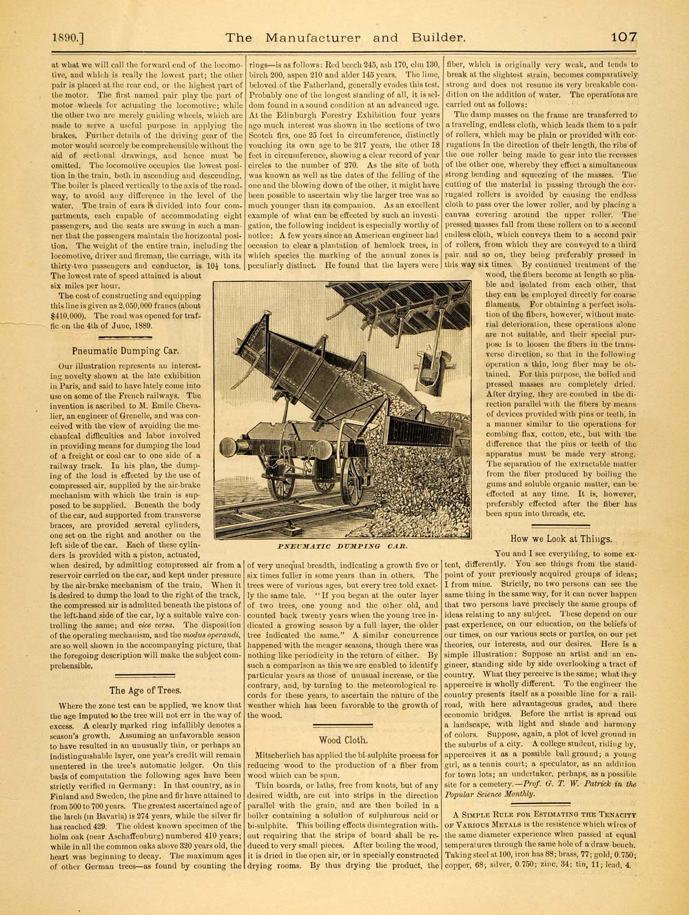 1890 Article Mount Pilatus Rack Railway Mountain Switzerland Vintage MAB1