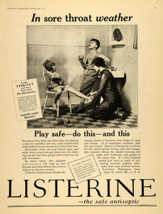 1927 Ad Lambert Pharmacal Co Listerine Antiseptic Child - ORIGINAL MCC2