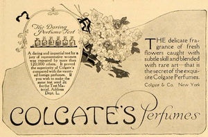 1917 Ad Colgate & Co. Flower Scent Fragrance Perfumes - ORIGINAL MCC3