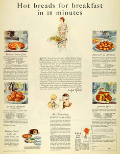 1926 Ad Procter Gamble Crisco Shortening Recipes Baking - ORIGINAL MCC4