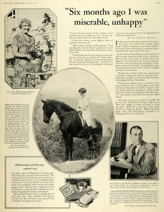 1927 Ad Fleischmann's Yeast Health John Murray Anderson - ORIGINAL MCC4