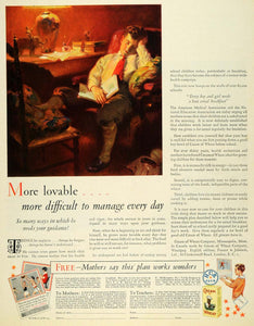 1928 Ad Nation Wide Health Campaign Hot Cream of Wheat - ORIGINAL MCC4