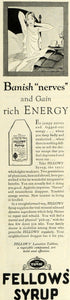 1930 Ad Fellows Syrup Tonic Laxative Vegetable Compound - ORIGINAL MCC4