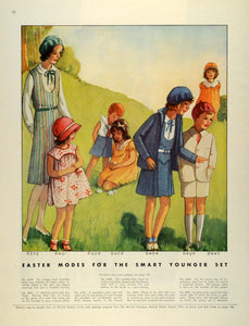 1931 Print Easter Children Teen McCalls Fashion Patterns Clothing MCC5