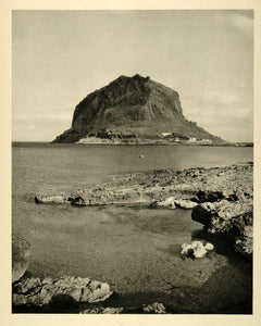 1937 Monemvassia Monemvasia Greece Photogravure NICE - ORIGINAL PHOTOGRAVURE MD2