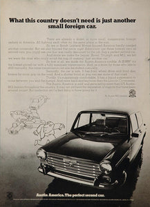 1976 Ad MG Austin America British Leyland Car Price - ORIGINAL ADVERTISING MG
