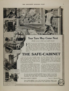1915 Ad Fire Safe Cabinet Zanesville Municipal Building - ORIGINAL MIX3