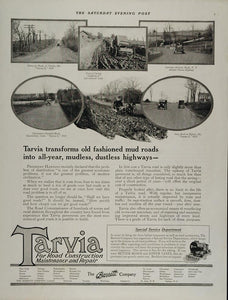 1922 Ad Barrett Tarvia Road Harvester Road St. Charles - ORIGINAL MIX5