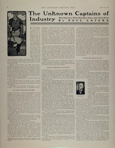 1902 Article Paul Latzke Michael Pupin Marvin I Hughitt - ORIGINAL MIX6