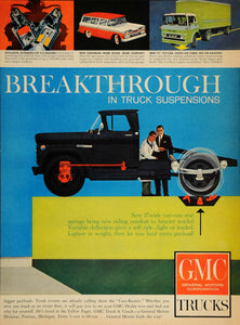 1960 Ad General Motors Truck Pickup Tilt Cab Suspension - ORIGINAL MIX8