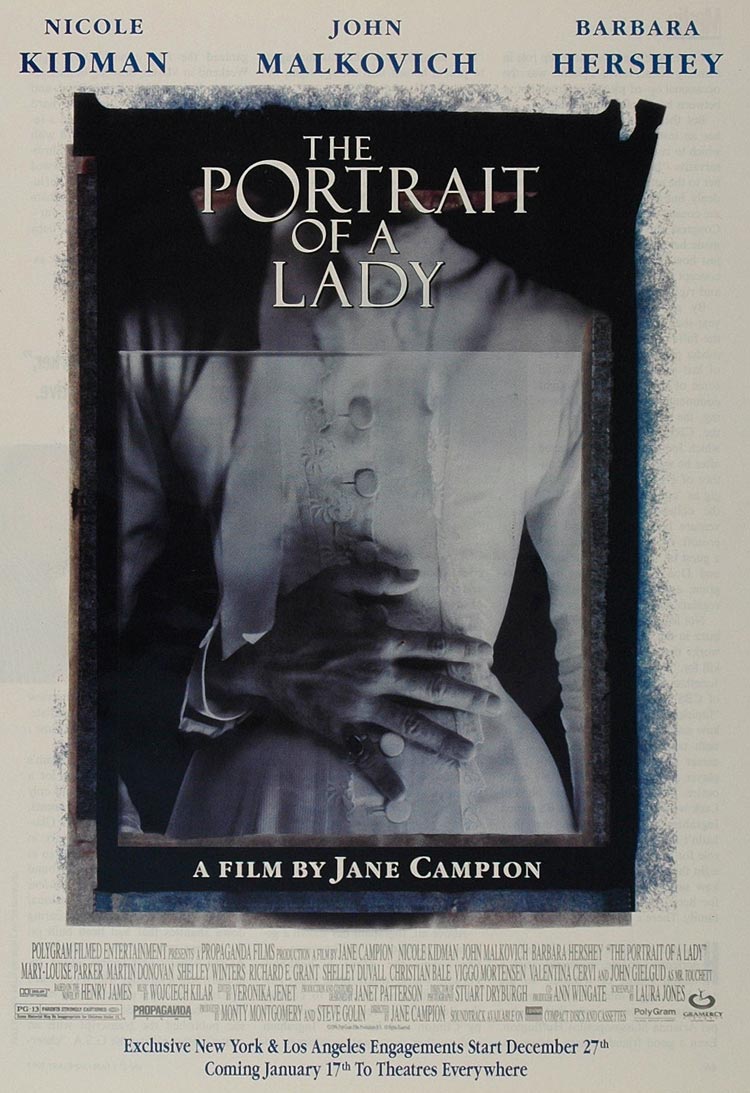 1997 Movie Ad Portait of a Lady Nicole Kidman Malkovich - ORIGINAL MOVIE2
