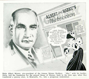 1936 Print Albert Warner Bros. Studios Hollywood Movies Films Hap Hadley MOVIE3