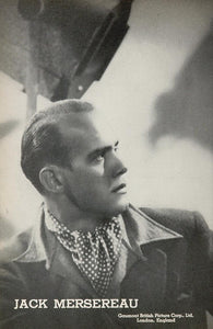 1936 Ad Jack Mersereau Writer Gaumont British Picture - ORIGINAL MOVIE