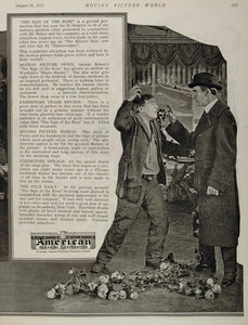 1922 Ad Sign of the Rose George Beban Silent Film Movie - ORIGINAL MP1
