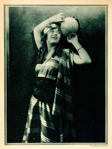 1919 Rotogravure Marion Davies Fashion Costume Actress Movie Silent Film MPC1