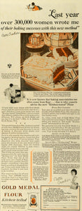 1928 Ad Washburn Crosby Co Minneapolis Gold Medal Flour Chocolate Orange MPR1