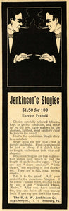 1899 Ad R & W Jenkins Company Stogies Handmade Cigars - ORIGINAL MUN1