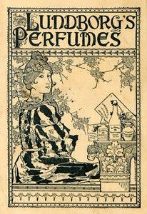 1895 Ad Lundborgs Perfume Ladd & Coffin 24 Barclay St - ORIGINAL MUN1