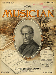 1913 Cover Musician John H. Payne Librettist Sweet Home - ORIGINAL MUS1