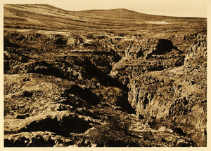 1925 Canyon Barranca de Toluca Mexico Photogravure - ORIGINAL PHOTOGRAVURE MX1