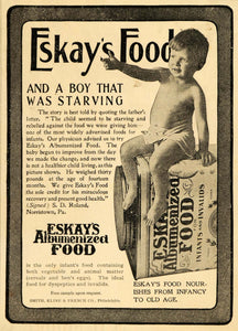 1900 Ad Eskays Albumenized Food Smith Kline French Co - ORIGINAL ADVERTISING MX5