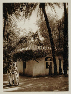 1924 Building Biskra Oasis Algeria Lehnert & Landrock - ORIGINAL NAF1