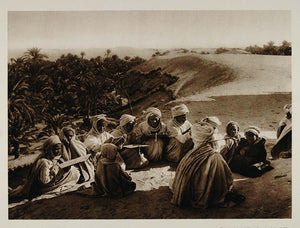 1924 Children Koran School Algeria Lehnert & Landrock - ORIGINAL NAF1