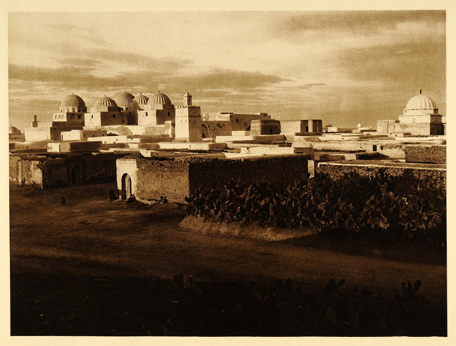 1924 Kairouan Tunisia Sabres Mosque Lehnert & Landrock - ORIGINAL NAF2