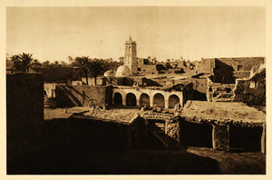 1924 Mosque Sidi Okba Oasis Algeria Lehnert & Landrock - ORIGINAL NAF2