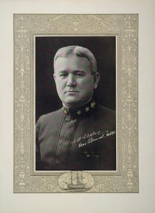 1921 Original Print Portrait U. S. Naval Rear Admiral - ORIGINAL NAVY