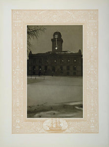 1921 U. S. Naval Academy Building Franklin Booth - ORIGINAL PHOTOGRAVURE NAVY