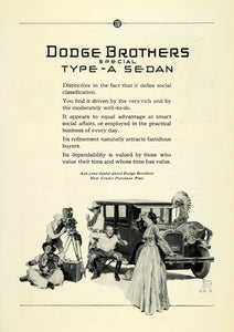 1926 Ad Dodge Brothers Type A Sedan Automobile Movie Actor Vintage Vehicle NGM1