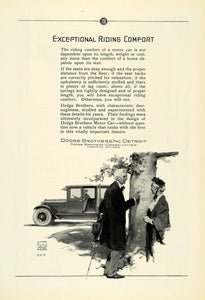 1925 Ad Dodge Brothers Automobile Couple Love Romance Heart Tree Initials NGM1
