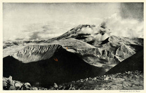 1921 Print Knife Volcano Valley Ten Thousand Smokes Katmai National Park NGM2
