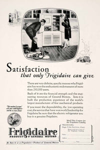 1926 Ad Frigidaire General Motors Dayton Ohio Kitchen Home Appliance F –  Period Paper Historic Art LLC