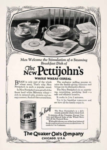 1926 Ad Quaker Oats Chicago Illinois Bear Cereal Pettijohn Whole Wheat NGM3