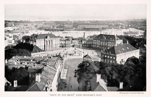 1932 Print Bredgade Frederiksstaden Copenhagen Denmark Royal Amalienborg NGM4