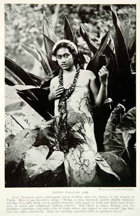 Traditional Tahitian Dance Costumes