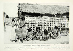 1921 Print Chaco Indians Natives Indigenous Argentina Women Mothers Babies NGM7